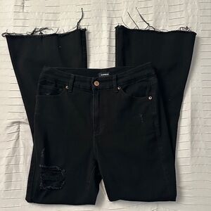 Express Wonen’s Flare Denim Jeans